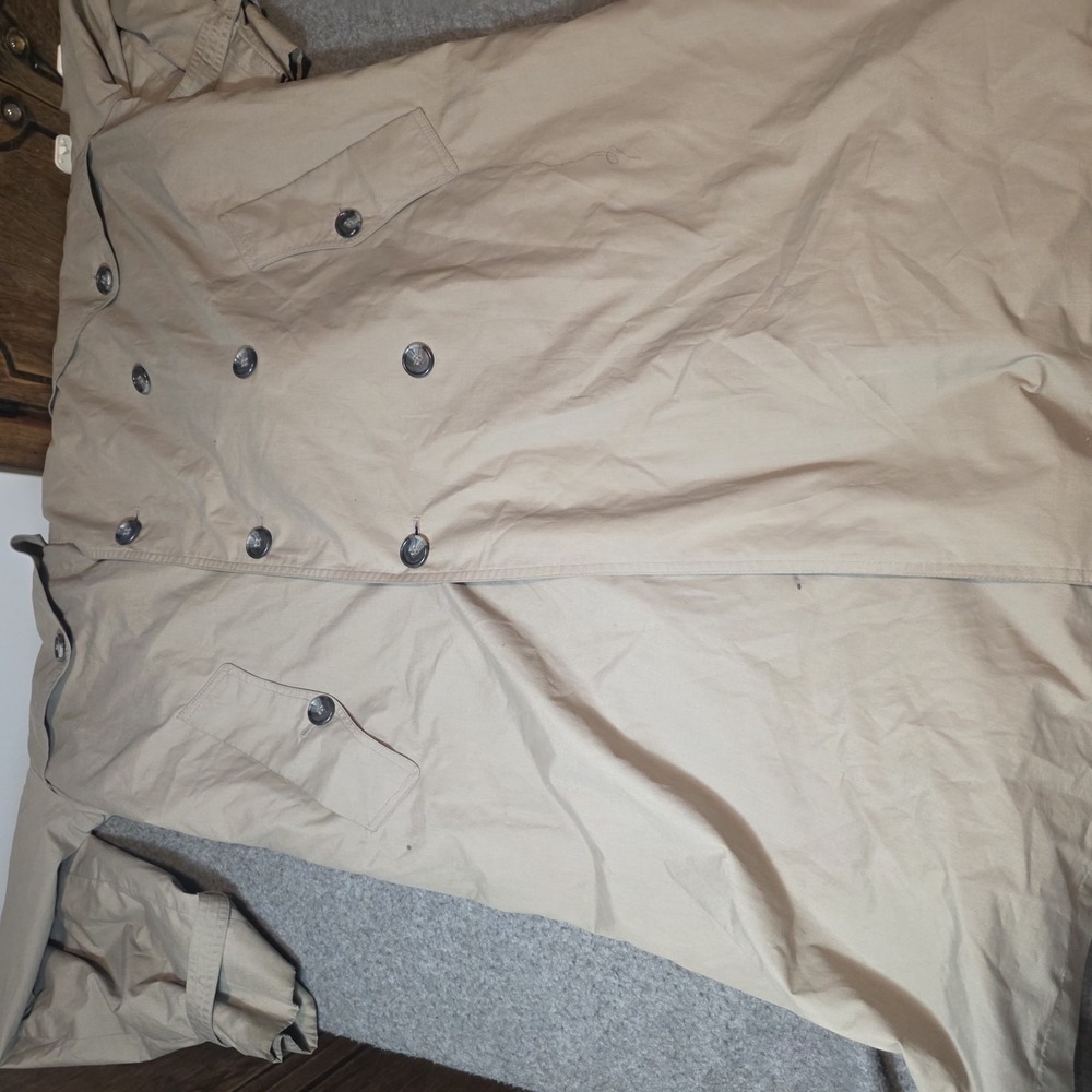 London Fog Trench Coat Xl I2 - Picture 5 of 6